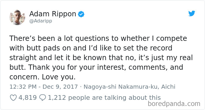 Adam Rippon Tweet