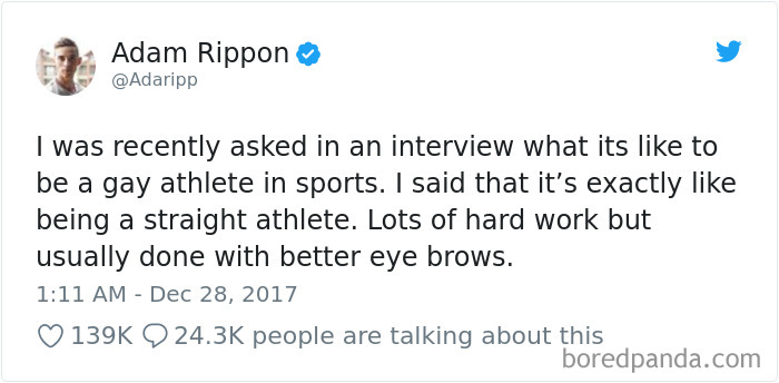 Adam Rippon Tweet