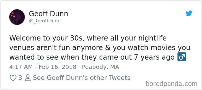 Being In Your 30s
