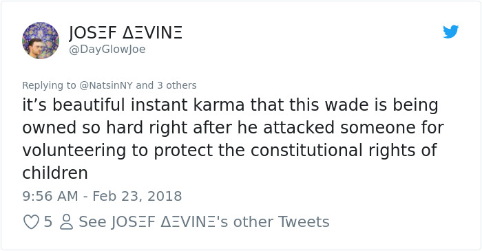 Someone Tries To Attack A Lawyer Protecting Student Right To Protest Gun Laws, Immediately Regrets It Someone Tries To Attack A Lawyer Protecting Student Right To Protest Gun Laws, Immediately Regrets It