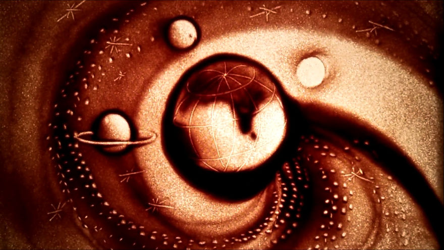 Sandtober: I Made These Sand Art Drawings For Inktober Challenge With Sand As A Medium