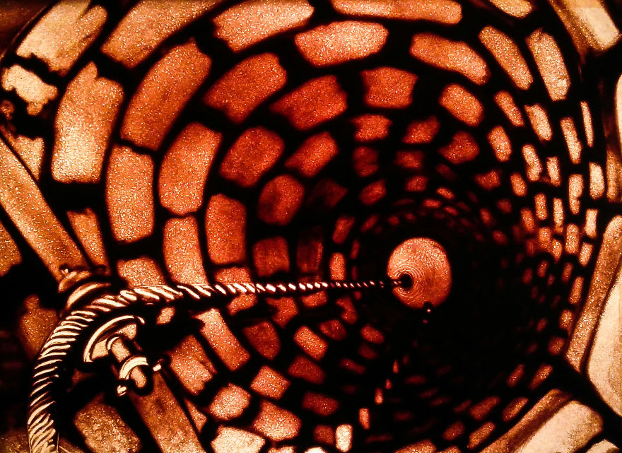 Sandtober: I Made These Sand Art Drawings For Inktober Challenge With Sand As A Medium