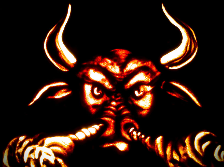 Sandtober: I Made These Sand Art Drawings For Inktober Challenge With Sand As A Medium