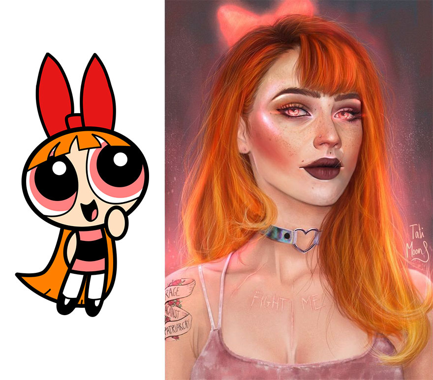 Blossom From The Powerpuff Girls