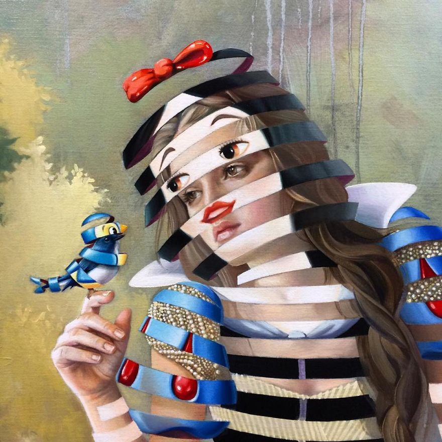 Artist Reveals Secrets Of Cartoons Characters In Fantastic Illustrations