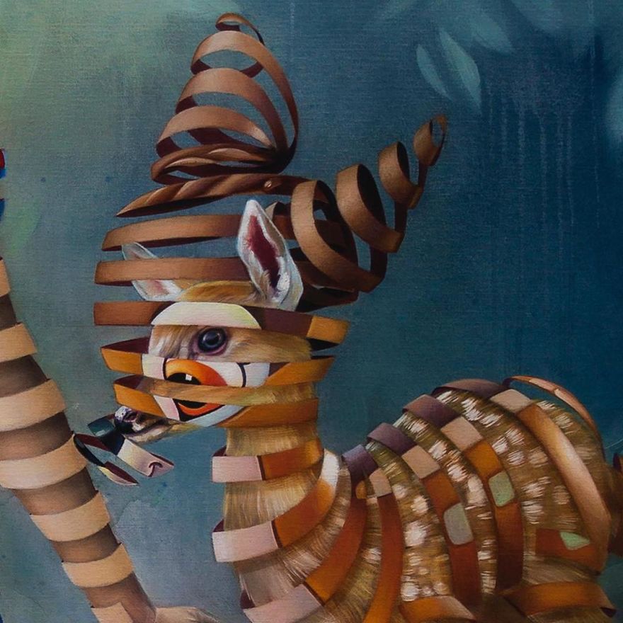 Artist Reveals Secrets Of Cartoons Characters In Fantastic Illustrations