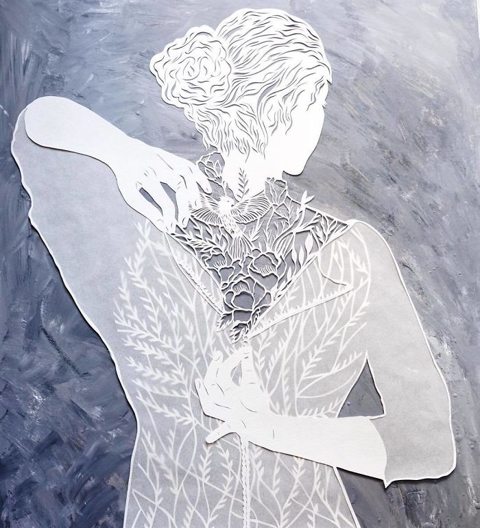 Laced Paper Cuts By Ukrainian Artist Eugenia Zoloto