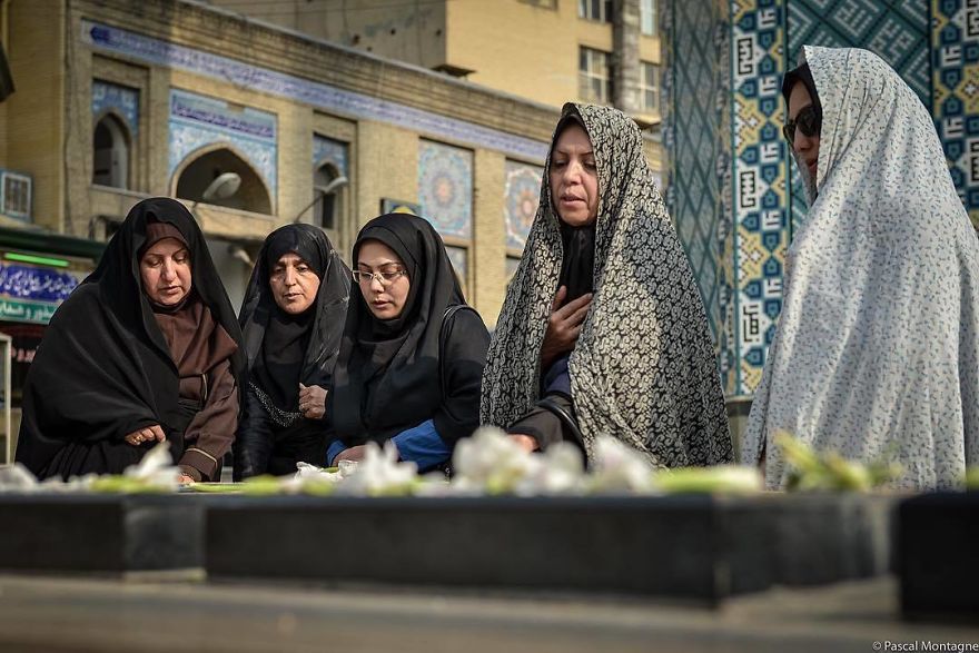 Prayers In Imamzadeh Saleh Mosque