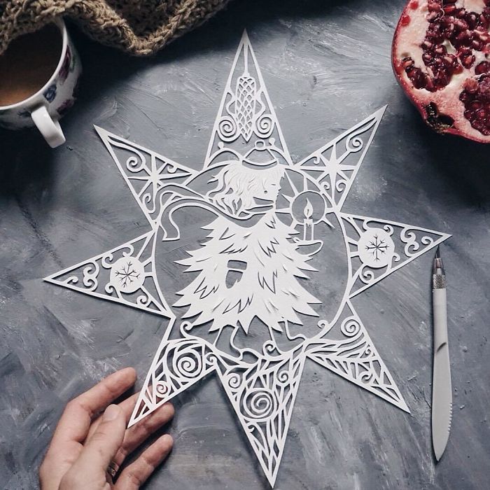 Laced Paper Cuts By Ukrainian Artist Eugenia Zoloto