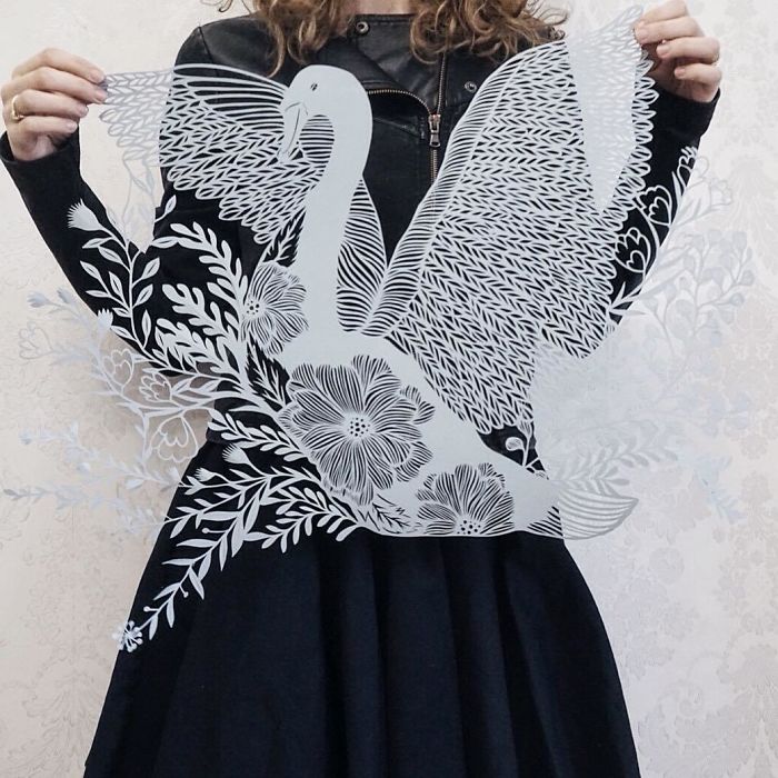 Laced Paper Cuts By Ukrainian Artist Eugenia Zoloto