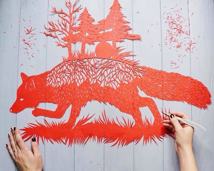 Laced Paper Cuts By Ukrainian Artist Eugenia Zoloto