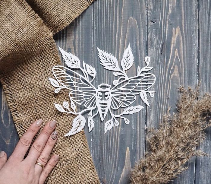 Laced Paper Cuts By Ukrainian Artist Eugenia Zoloto