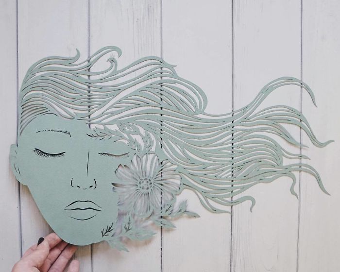 Laced Paper Cuts By Ukrainian Artist Eugenia Zoloto