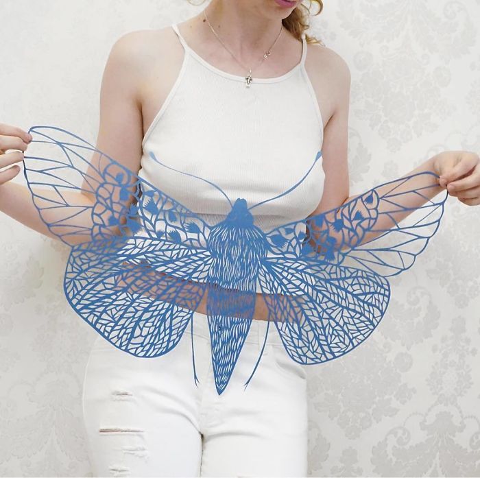 Laced Paper Cuts By Ukrainian Artist Eugenia Zoloto