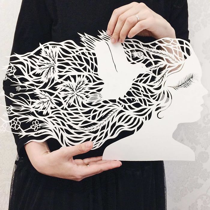 Laced Paper Cuts By Ukrainian Artist Eugenia Zoloto