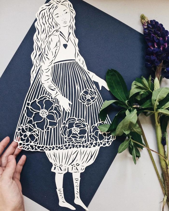 Laced Paper Cuts By Ukrainian Artist Eugenia Zoloto