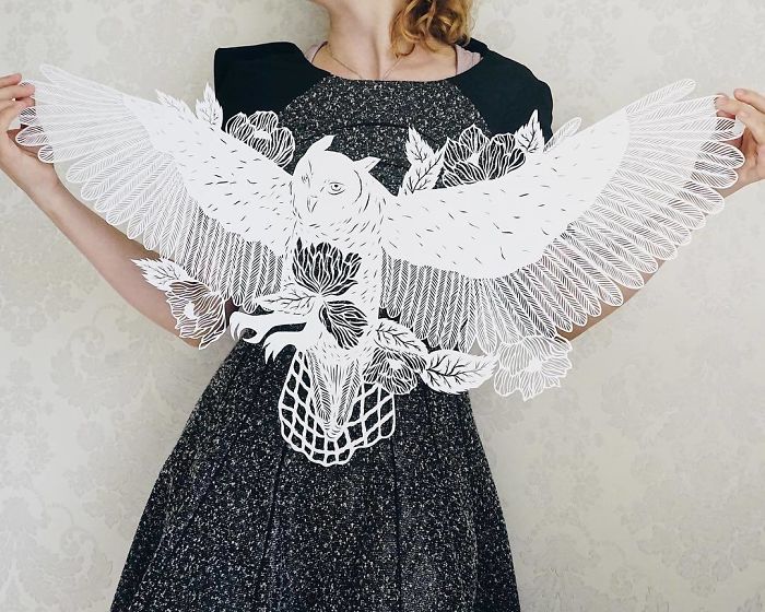 Laced Paper Cuts By Ukrainian Artist Eugenia Zoloto