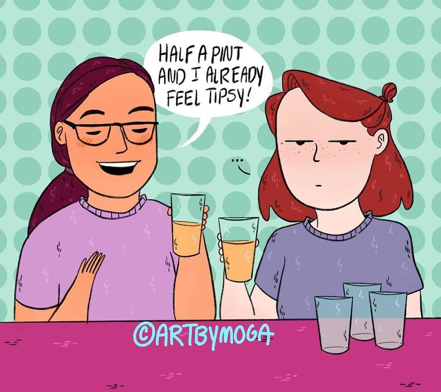 Funny-Girl-Comics-Art-By-Moga