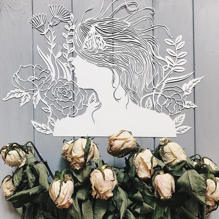 Laced Paper Cuts By Ukrainian Artist Eugenia Zoloto