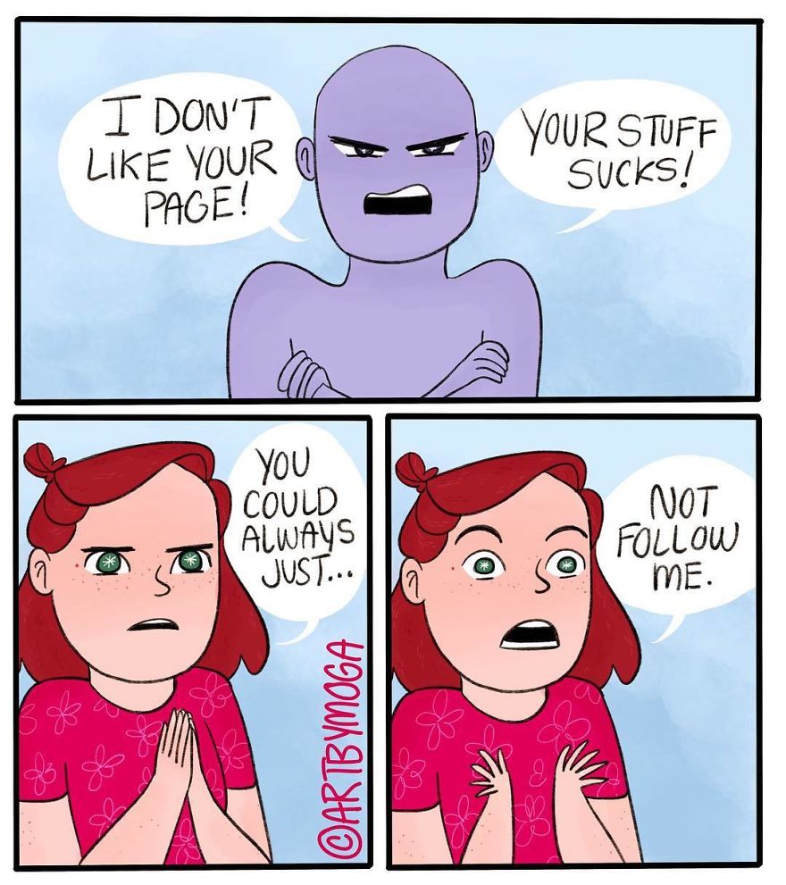 Funny-Girl-Comics-Art-By-Moga