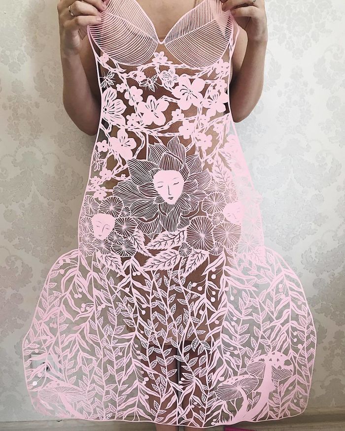 Laced Paper Cuts By Ukrainian Artist Eugenia Zoloto