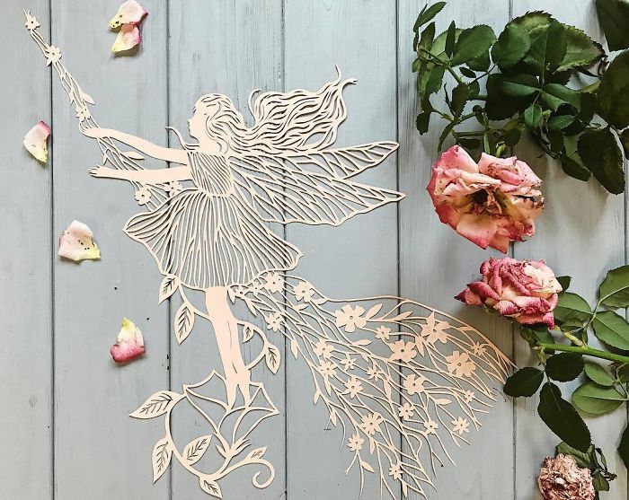 Laced Paper Cuts By Ukrainian Artist Eugenia Zoloto