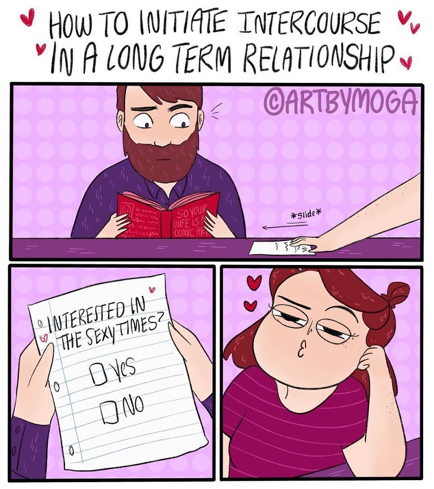 Funny-Girl-Comics-Art-By-Moga