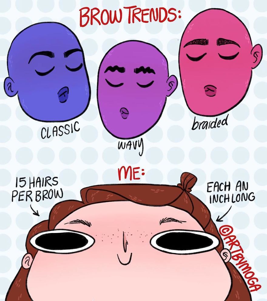 Funny-Girl-Comics-Art-By-Moga