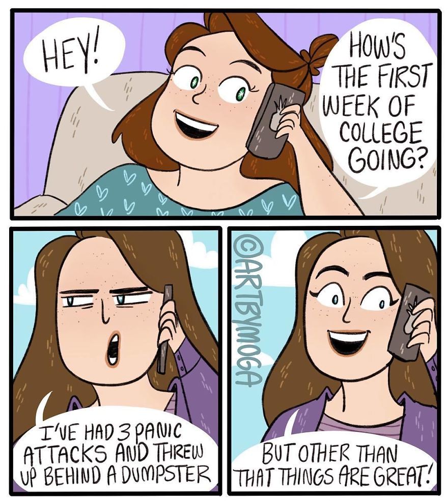 Funny-Girl-Comics-Art-By-Moga