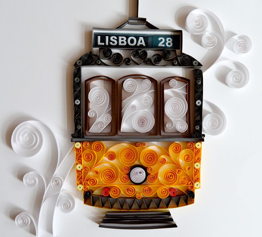 I Made A Portuguese Universe Using The Quilling Technique I Made A Portuguese Universe Using The Quilling Technique