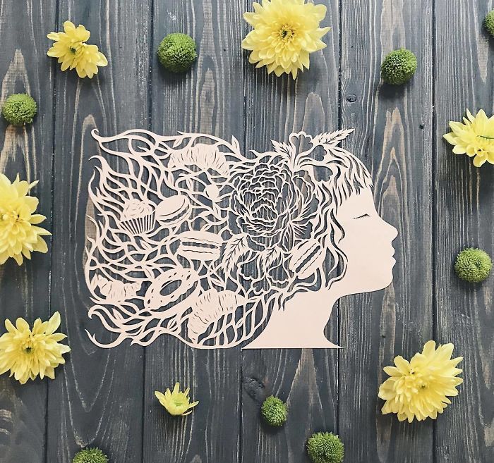 Laced Paper Cuts By Ukrainian Artist Eugenia Zoloto