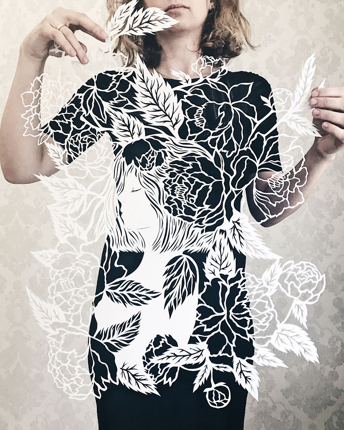 Laced Paper Cuts By Ukrainian Artist Eugenia Zoloto