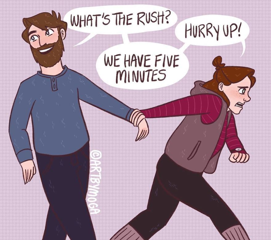 Funny-Girl-Comics-Art-By-Moga