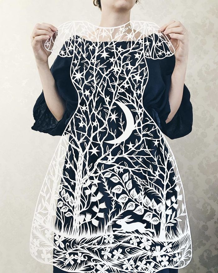 Laced Paper Cuts By Ukrainian Artist Eugenia Zoloto