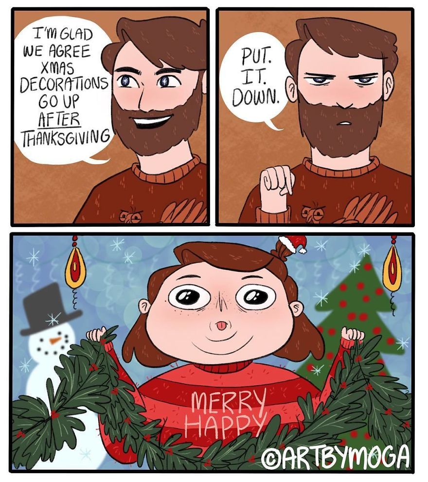 Funny-Girl-Comics-Art-By-Moga