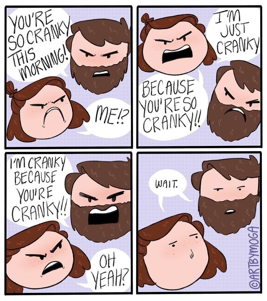 Funny-Girl-Comics-Art-By-Moga