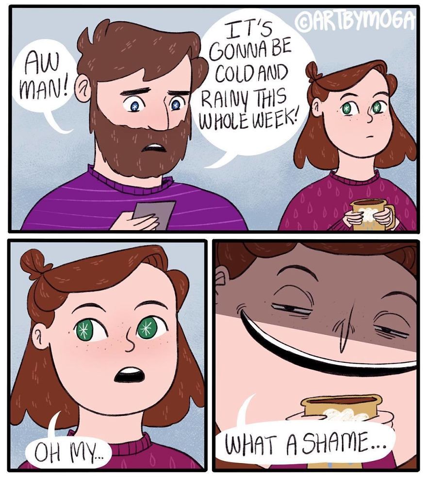 Funny-Girl-Comics-Art-By-Moga