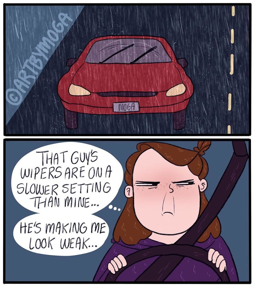 Funny-Girl-Comics-Art-By-Moga