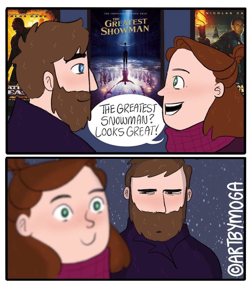 Funny-Girl-Comics-Art-By-Moga