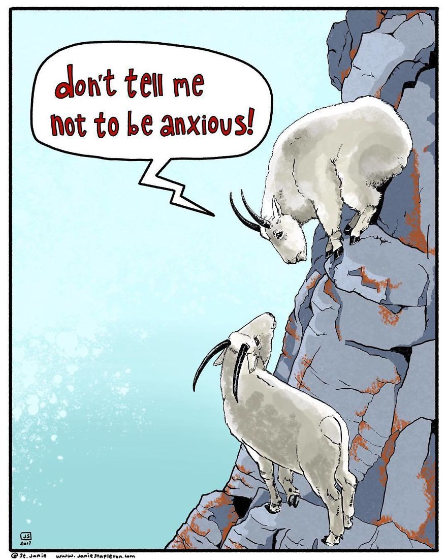 I'm An Illustrator And I Make Comics About Anxiety