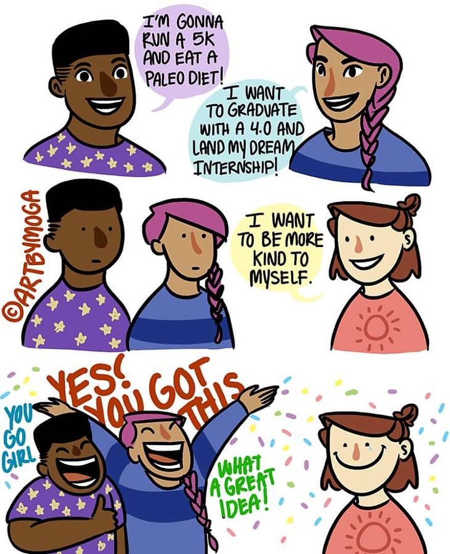 Funny-Girl-Comics-Art-By-Moga