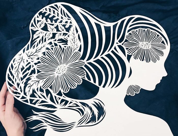 Laced Paper Cuts By Ukrainian Artist Eugenia Zoloto
