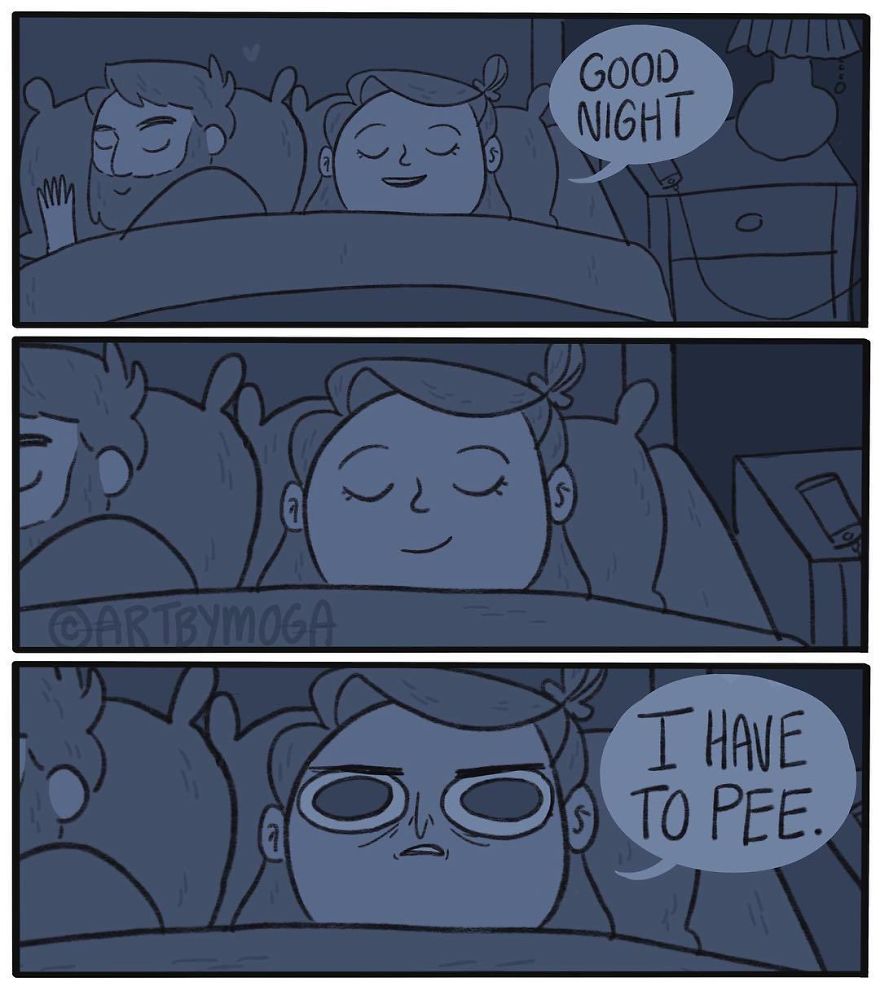 Funny-Girl-Comics-Art-By-Moga