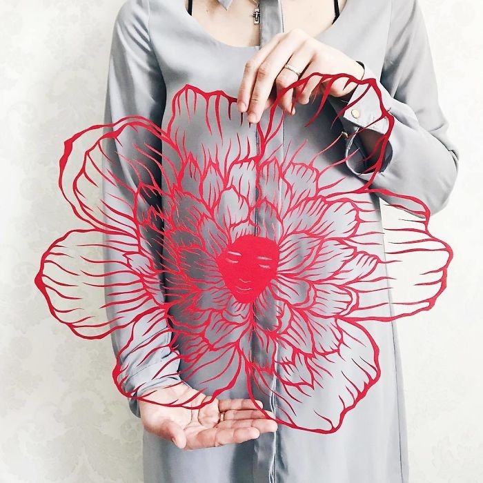 Laced Paper Cuts By Ukrainian Artist Eugenia Zoloto