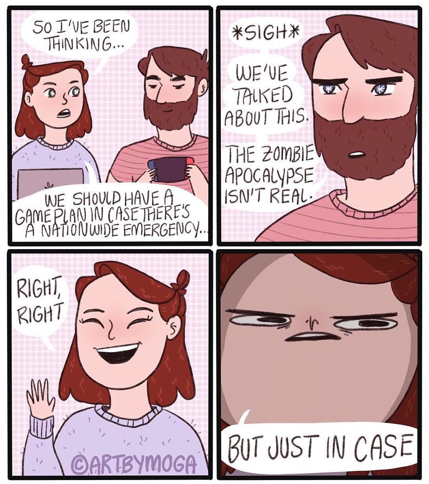 Funny-Girl-Comics-Art-By-Moga