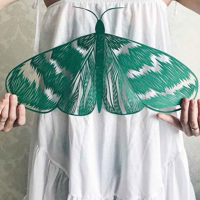 Laced Paper Cuts By Ukrainian Artist Eugenia Zoloto