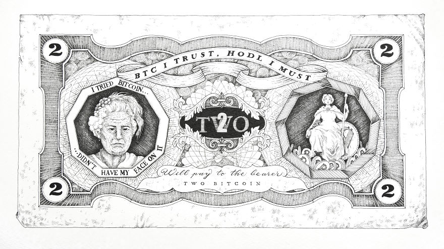 How Bitcoin Bill Would Look Like ! How Bitcoin Bill Would Look Like !