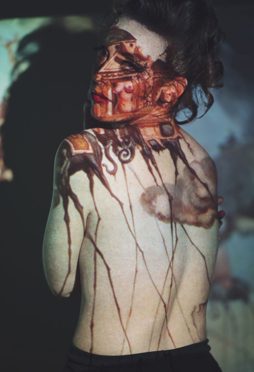 Projection Art Photography Projection Art Photography