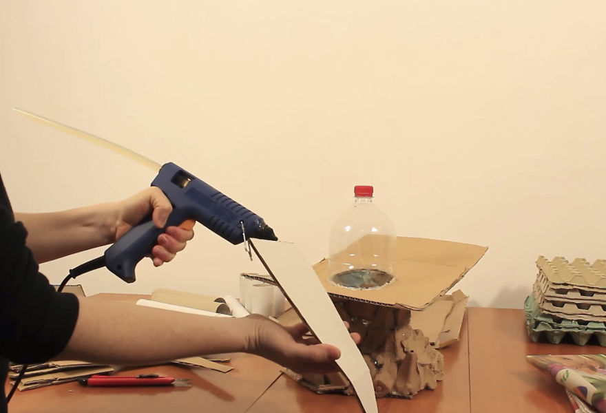 I Spent Only 3$ To Make This Fairy House Out Of Trash