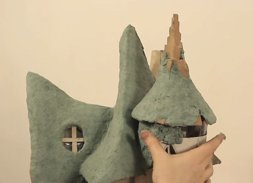 I Spent Only 3$ To Make This Fairy House Out Of Trash I Spent Only 3$ To Make This Fairy House Out Of Trash